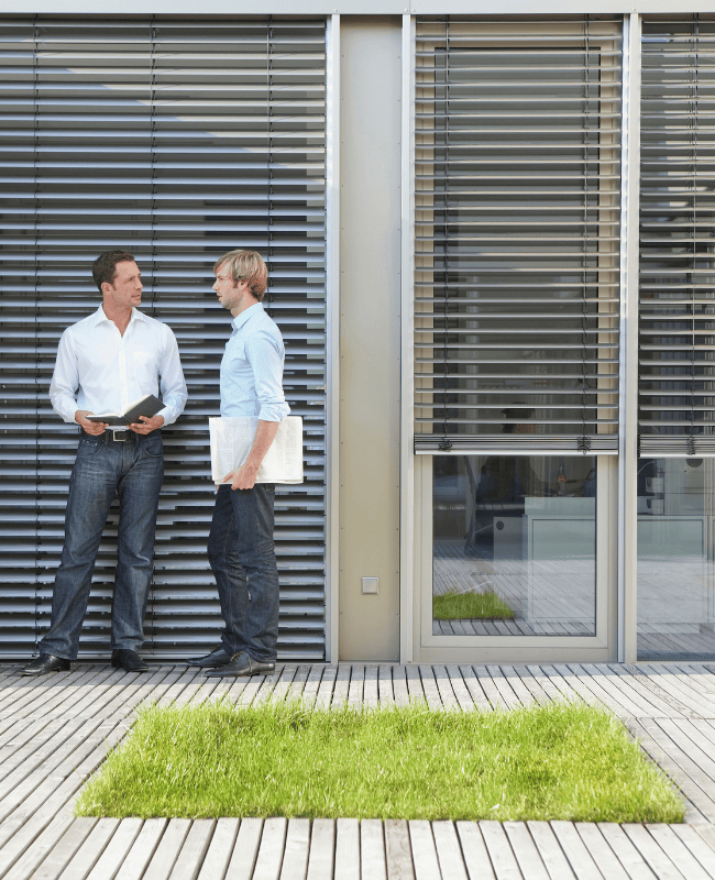 commercial bldg turf